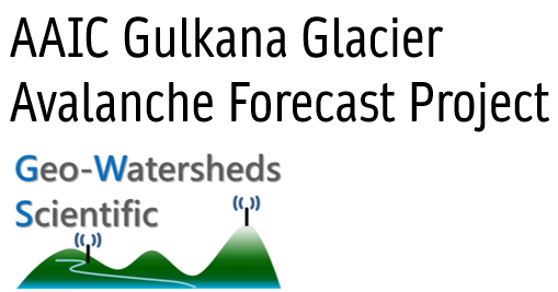 AAIC Gulkana Glacier Avalanche Forecast Project